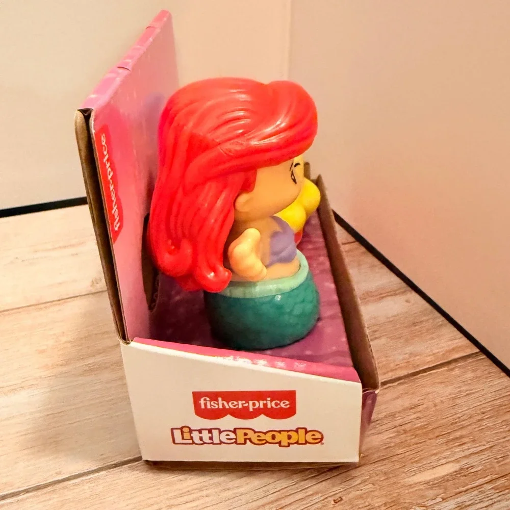 Fisher-Price Little People Disney‎ Princess Ariel Flounder Kids OS Multi New Box